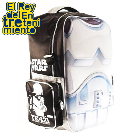 Mochila Star Wars + Autito Hot Wheels Temático Regalo Mochila Star Wars + Autito Hot Wheels Temático Regalo