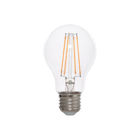 Lámpara LED bulbo transp E27 11W cálida dimer. IX1851