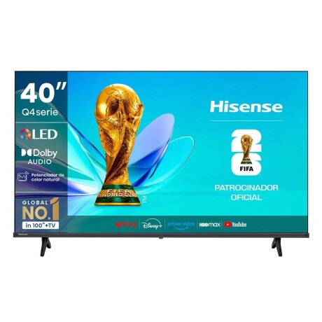 SMART TV HISENSE 40" QLED 4K VIDAA SMART TV HISENSE 40" QLED 4K VIDAA