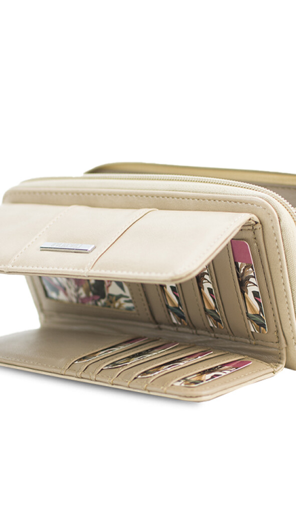 BILLETERA GLADIOLO PIEL