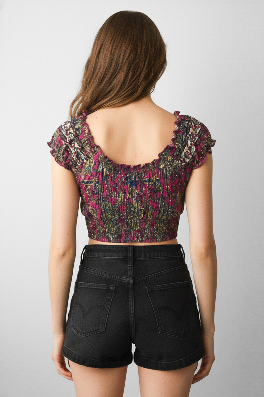 Tops Roso Estampado 2