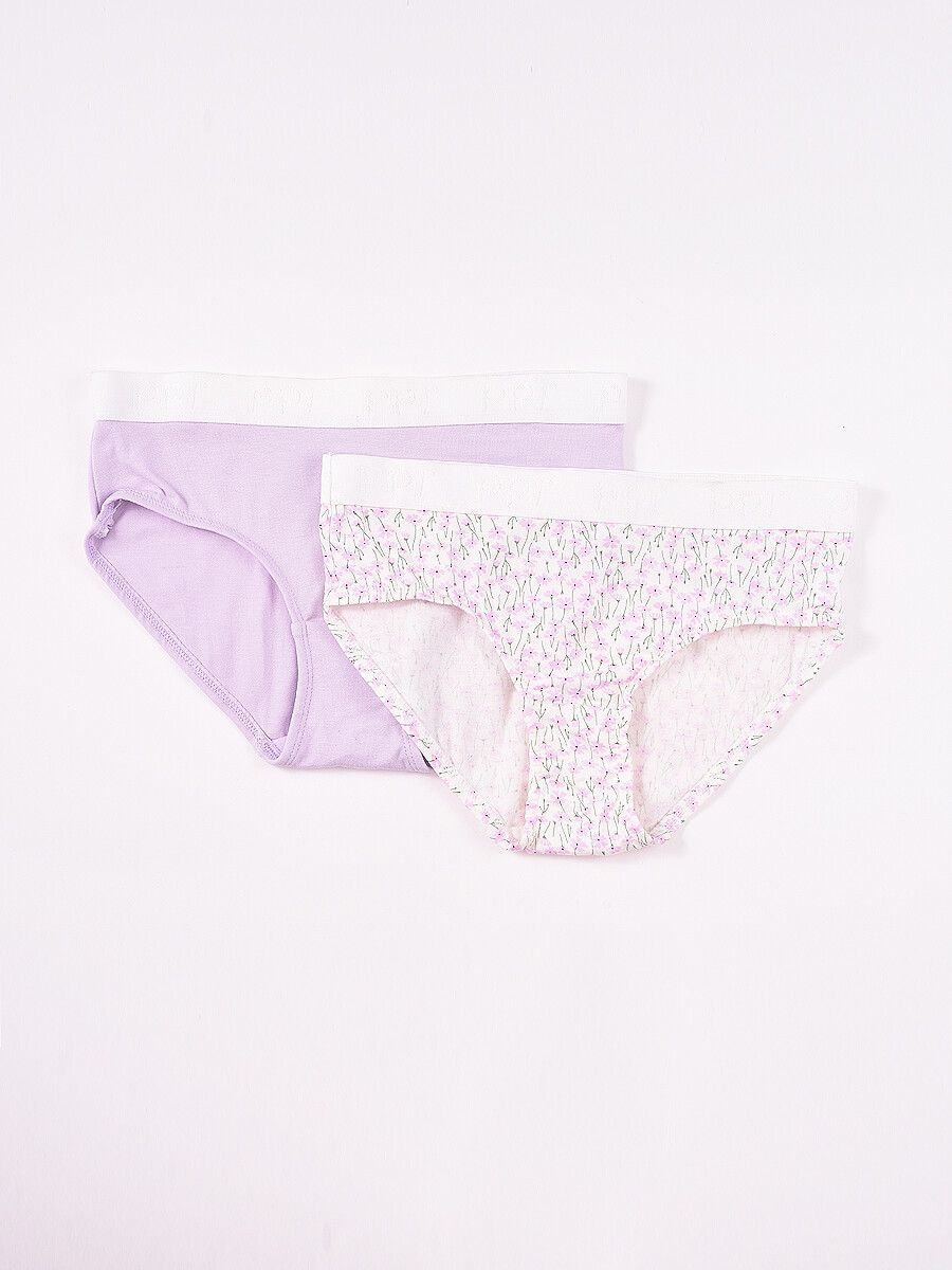 PANTY TEEN PACK X 2 - LILA 