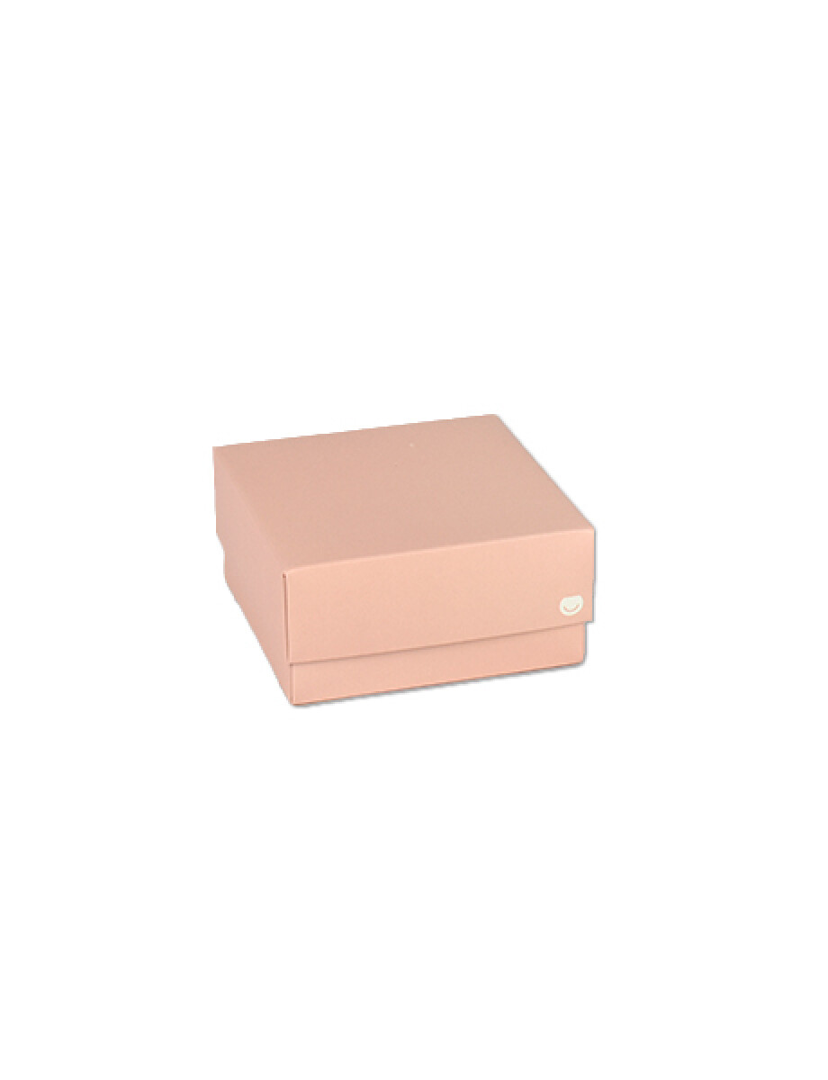 Caja laminada 04 - 12x12x6 cm - NUDE 