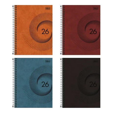 Agenda Tilibra 2026 Pratika Semanal Negro