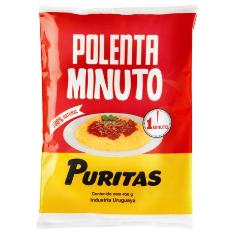 POLENTA 1 MINUTO PURITAS 450 GR POLENTA 1 MINUTO PURITAS 450 GR