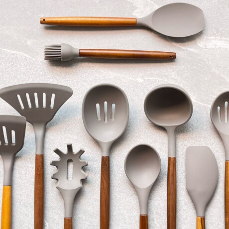 Pincel Gastronómico Silicona Mango Madera C&E 25cm Pincel Gastronómico Silicona Mango Madera C&E 25cm