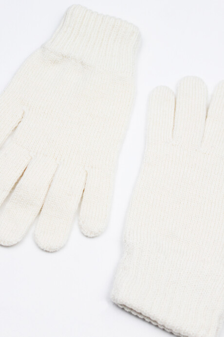 Guantes de Lana Crudo