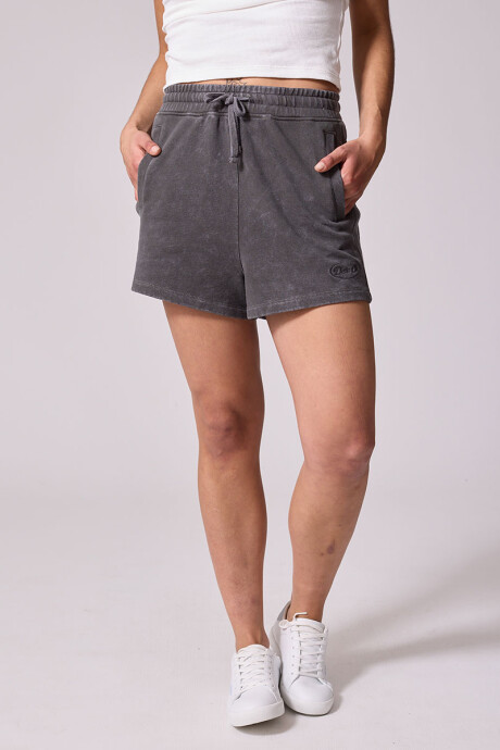 SHORT KAIA DIXIE Gris Oscuro