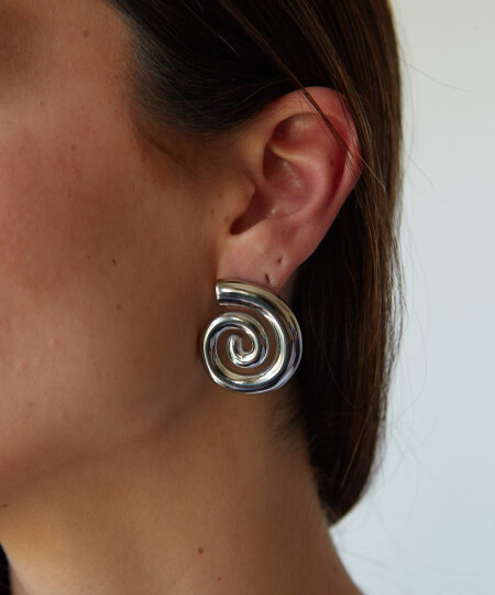 AROS ESPIRAL SILVER