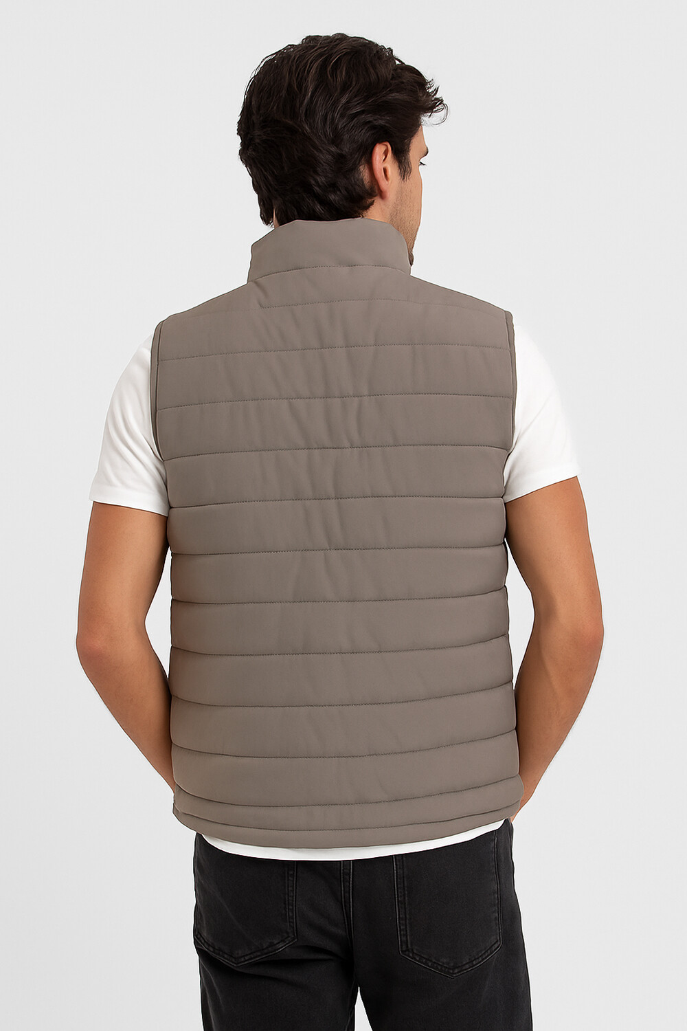Chaleco Esrini Taupe / Mink / Vison