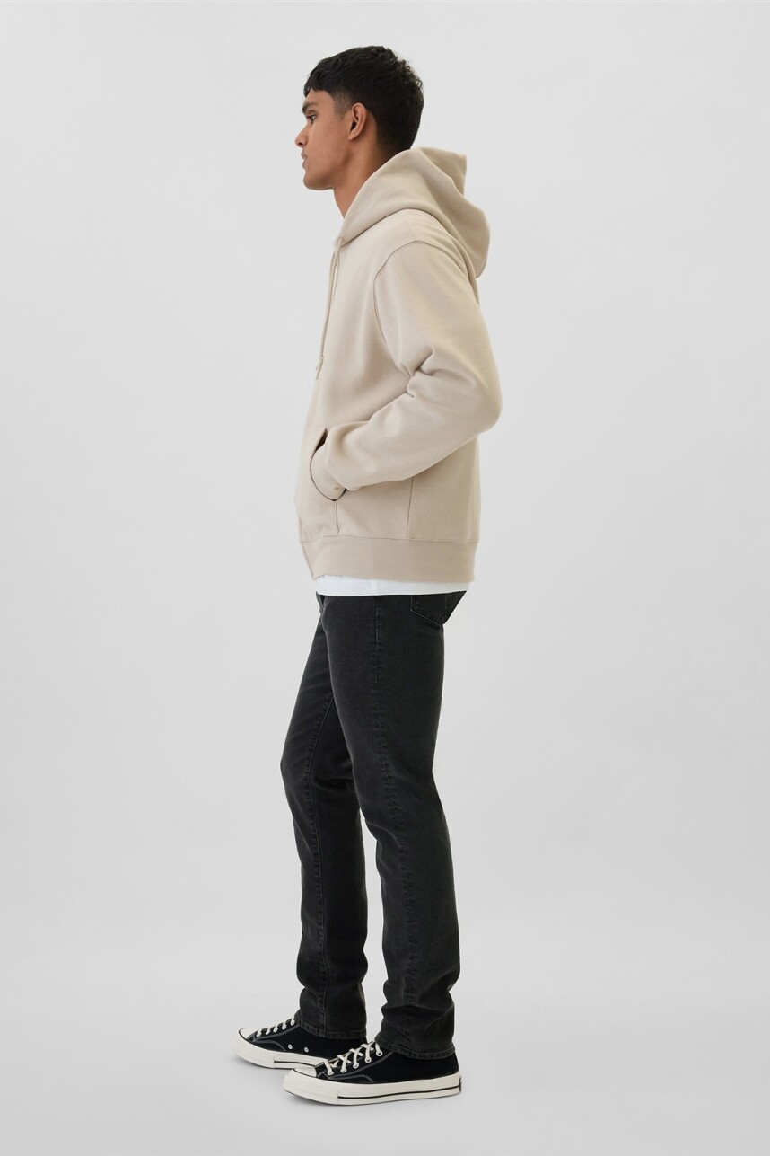 Jean Slim Hombre Black Wash