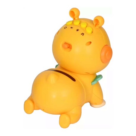 Muñeca Bebé Musical c/ Luz Juguete Estimulador Gateo Huanger Amarillo