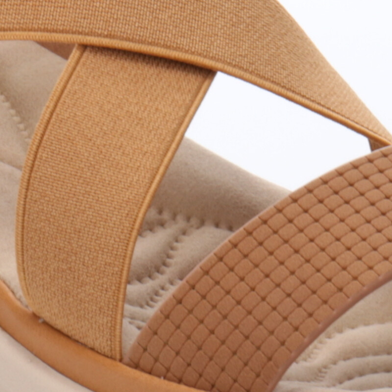 Sandalias de Mujer Lady Confort Shelton Tan