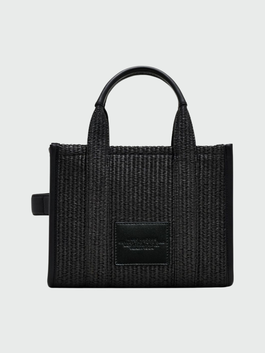 Marc Jacobs- Bolso tejido en jacquard , The small Tote Negro
