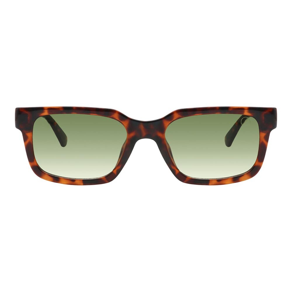 Lentes De Sol Trend Vermelha Cuadrado De Policarbonato Degradado Verde/Marrón