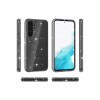 Protector rígido Samsung Galaxy A54 transparente gris con brillos Protector Rígido Samsung Galaxy A54 Transparente Gris Con Brillos