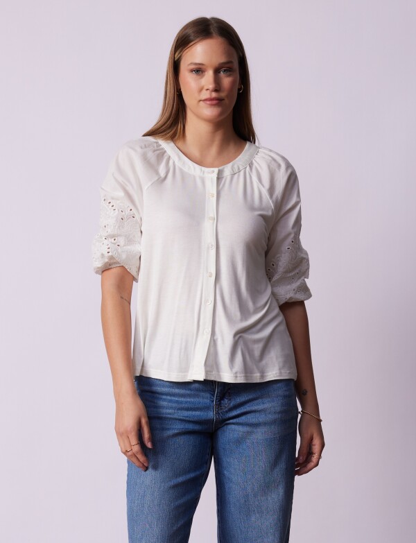 Blusa Calado CRUDO