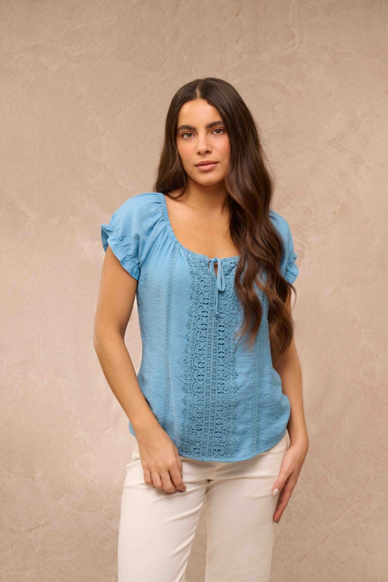 BLUSA CAMILA VERDE AGUA 