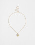 Cadena Corta con Dije Birthflowers Cortos Con Birthflowers - Dorado