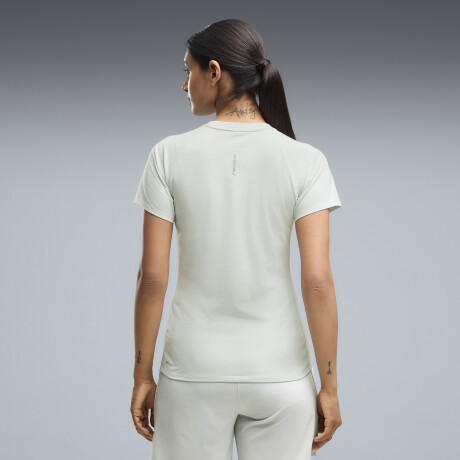W Run Velocity Tee 52658029 Verde Claro