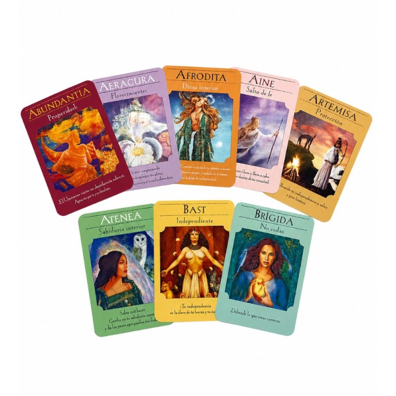 LAS CARTAS DEL ORACULO DE LAS DIOSAS Las Cartas Del Oraculo De Las Diosas