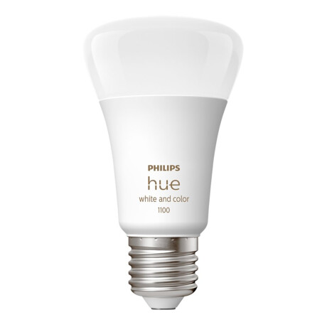 Philips Hue - Lámpara Led Inteligente 1100 929002468801 - 9W. Blanco y Color. A60. E27. 2000K-6500K. 001