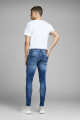 Jeans super skinny fit, lavado potente y bragueta con cremallera Blue Denim