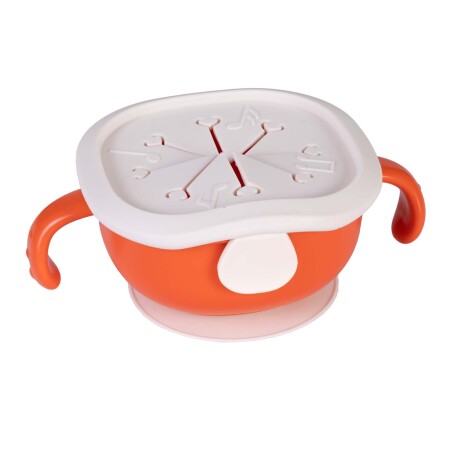 BOWL MONTESSORI POLIPROPILENO NARANJA B657