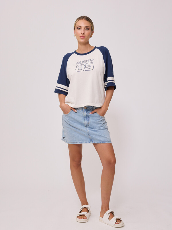 T-SHIRT NAYAN RUSTY Azul Marino