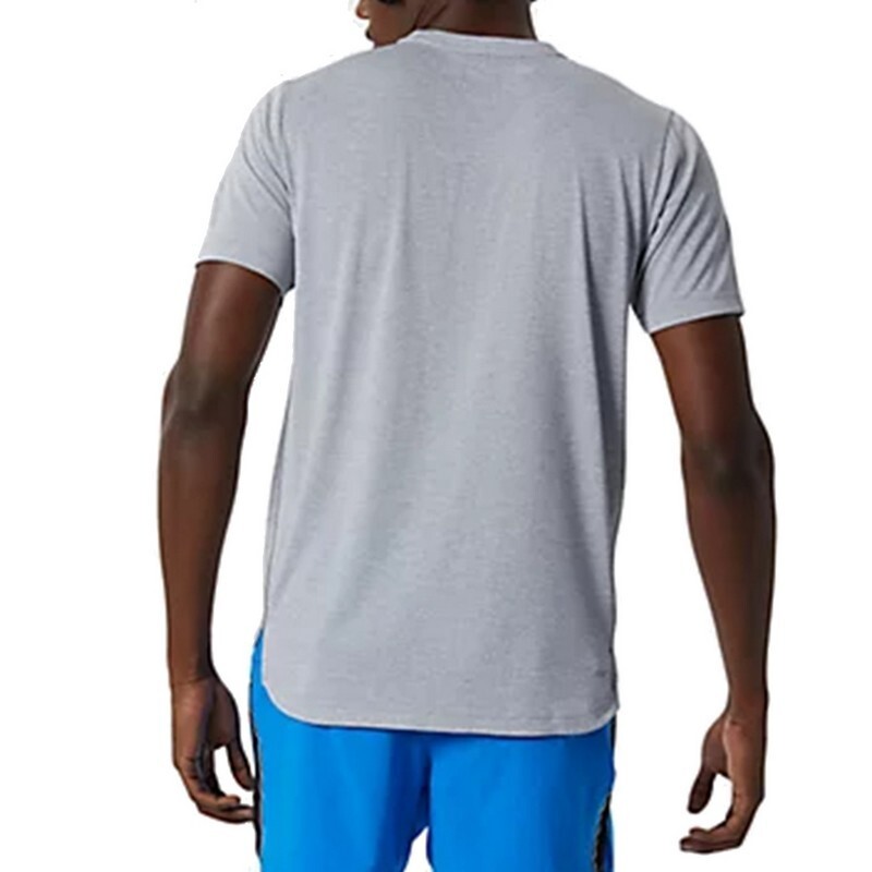 Remera New Balance Impact Run Gris