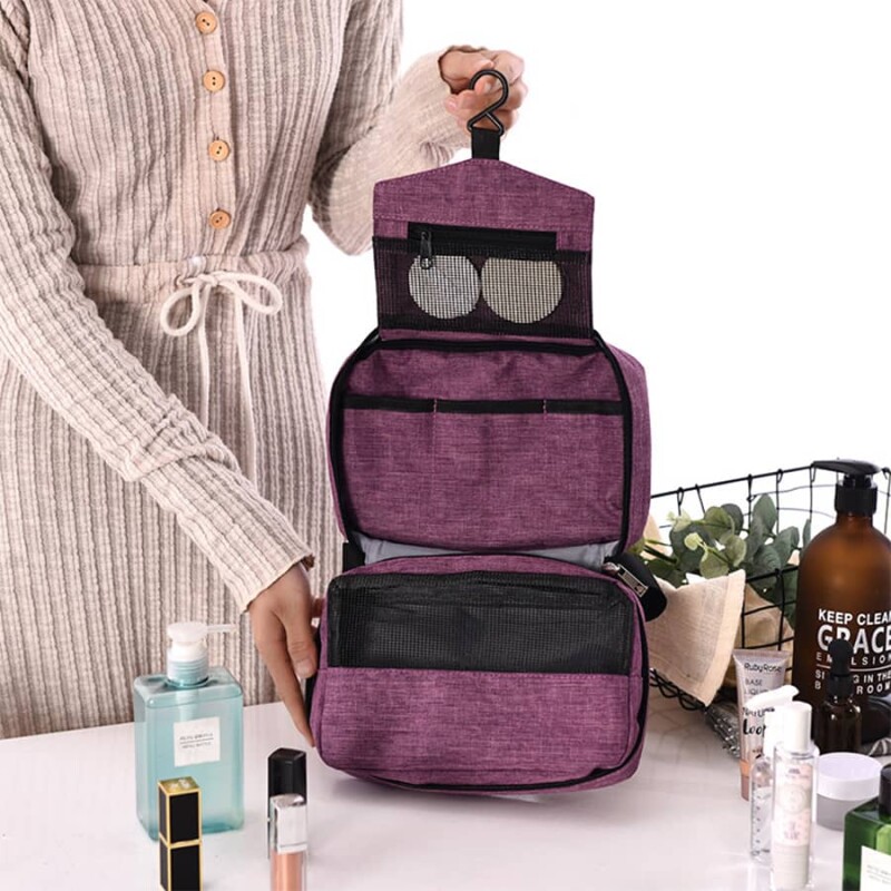 Neceser Organizador Colgante violeta