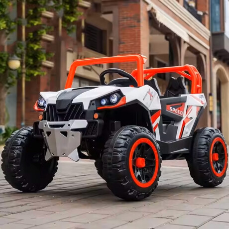 Jeep a Batería Polaris Color Naranja Jeep a Batería Polaris Color Naranja
