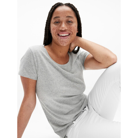 V-SS FAV CREW SLD LIGHT HEATHER GREY