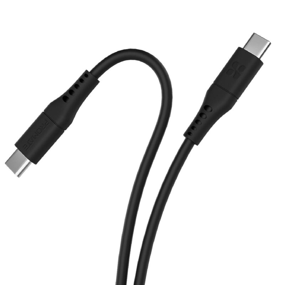 PROMATE POWERLINK-CC120.BLACK CABLE USB-C A USB-C 1.2M 60W - Promate Powerlink-cc120.black Cable Usb-c A Usb-c 1.2m 60w 
