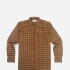 Camisa tartan manga larga MARRON