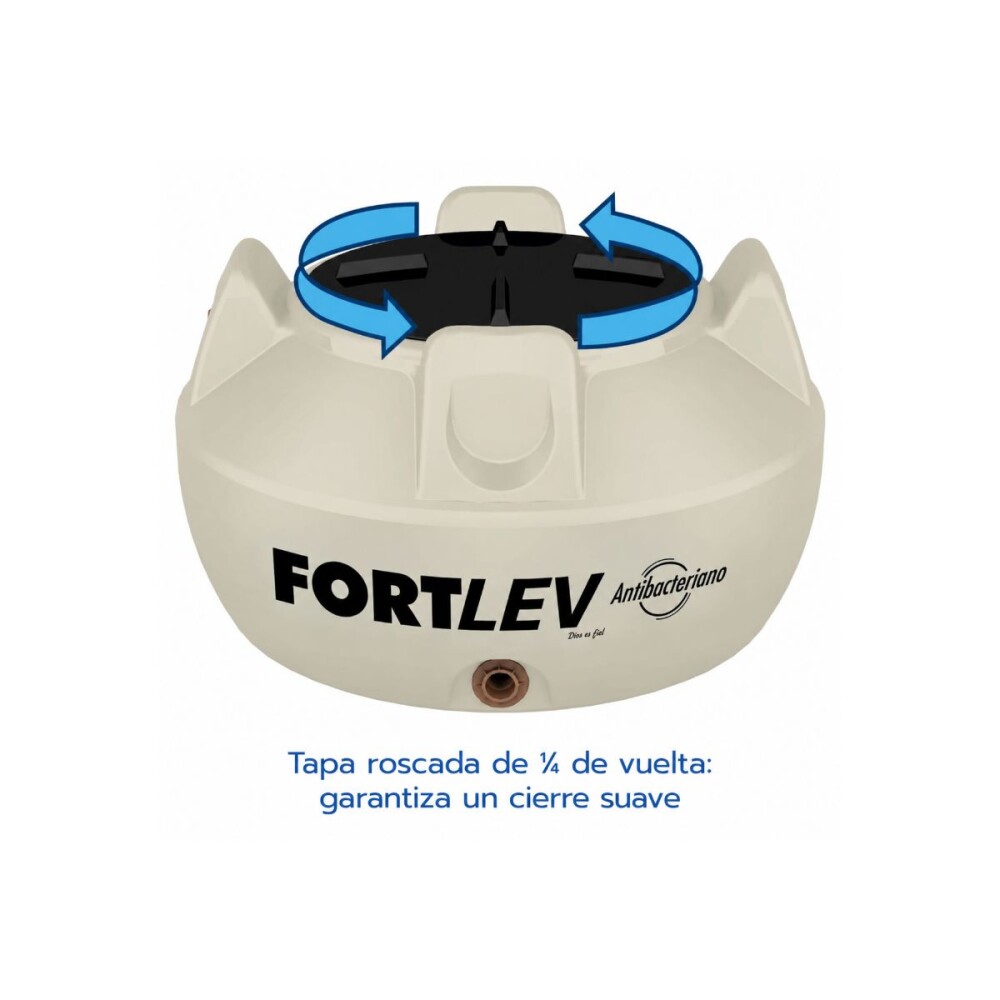 Tanque de Agua Polietileno Antibacterial 1000 Fortlev Tanque De Agua Polietileno Antibacterial 1000 Fortlev