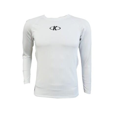 Remera Térmica Manga Larga K BLANCO