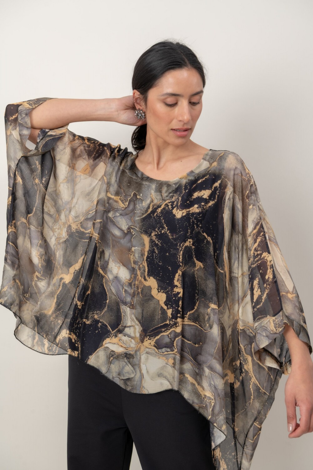 BLUSA OMALA Negro