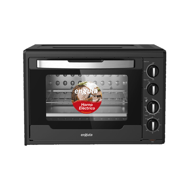 HORNO ELECTRICO ENXUTA 55 LTS 2000W NEGRO HORNO ELECTRICO ENXUTA 55 LTS 2000W NEGRO