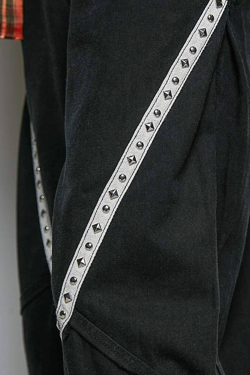 PANTALON ANCHO Negro