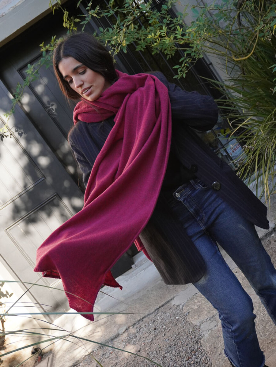 Pashmina PUR - Ciruela 