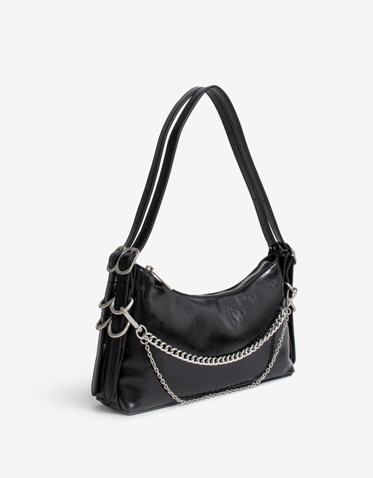 City Cartera Formato Bandolera - Negro