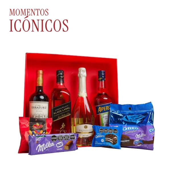 Caja navideña Momentos Icónicos Caja navideña Momentos Icónicos