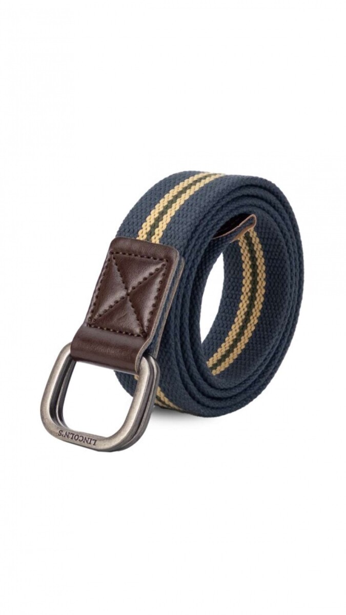 Cinto Pampa - 110 Cms. Azul C/ Oliva 