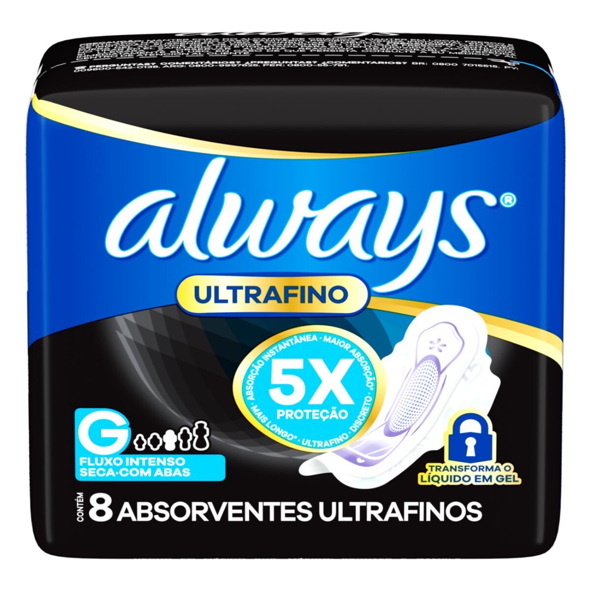 ALWAYS TALLE G ULTRA SECA C/A 8UNIX24IT 