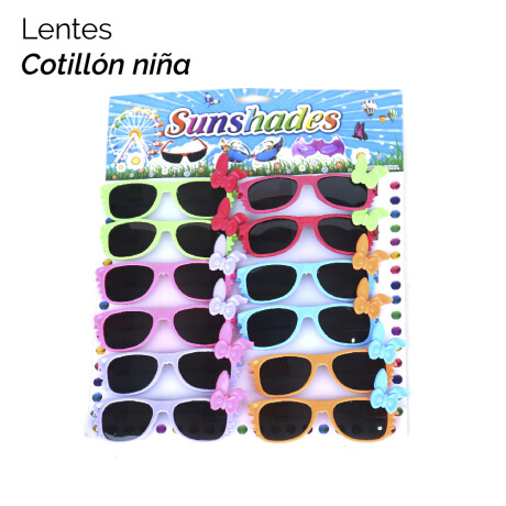 Lentes Cotillon Niña Lentes Cotillon Niña