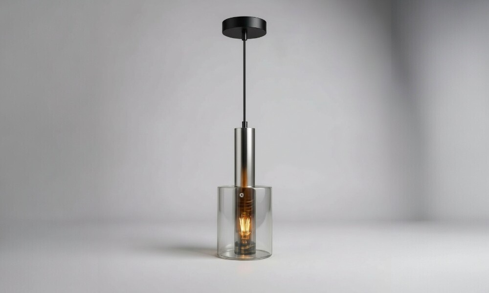 Luminaria decorativa HD-1386-1 niquelado Luminaria Decorativa Hd-1386-1 Niquelado