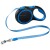 Correa Extensible 5 Metros Cinta Retractil Tranca Hasta 20Kg Variante Color Azul y Negro