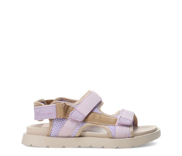 Sandalias de Niña MINI Miss Carol Lumo Beige