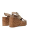 Sandalias de Mujer Bottero con Plataforma de Corcho Beige